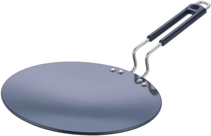 Vinod Cookware Hard Anodized Tawa - 26.5 cm Black Pearl, Chapati Pan