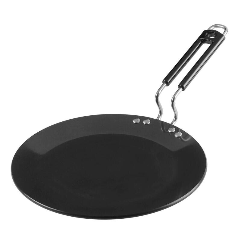 Vinod Hard Aluminium Anodized Tawa- Black, 22 cm, (220cm Black Pearl)