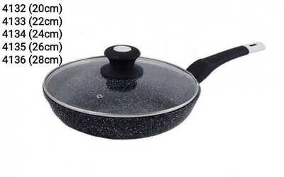 Edenberg fry pan with lid 24cm EB-4134 Wok Pan