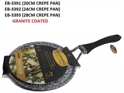 Edenberg Frying pan chapati granite coated crepe pan 24cm EB-3392