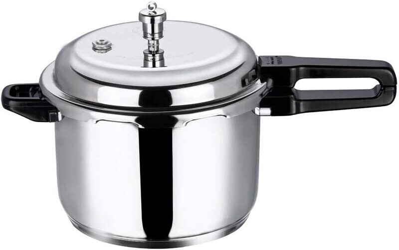 Vinod Pressure Cooker Stainless Steel – Outer Lid - 5 Liter – Induction Base Cooker