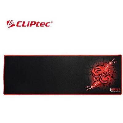 CLiPtec THERIUS Gaming Mouse Mat-RGY368 (Black)