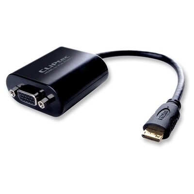 CLiPtec OCD802 Mini HDMI to VGA Display Adaptor