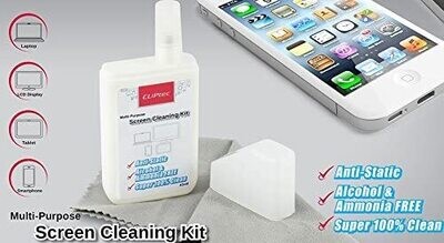 CLiPtec® Smart Phone/Tablet Screen Complete 2 in 1 cleaning kit 45ml - Eco-Friendly - 2 Pack CL-ACC-RZY514