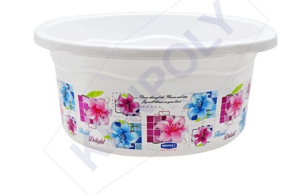 Kenpoly maxi basin 1 29L. H245 x Dia557mm WHITE