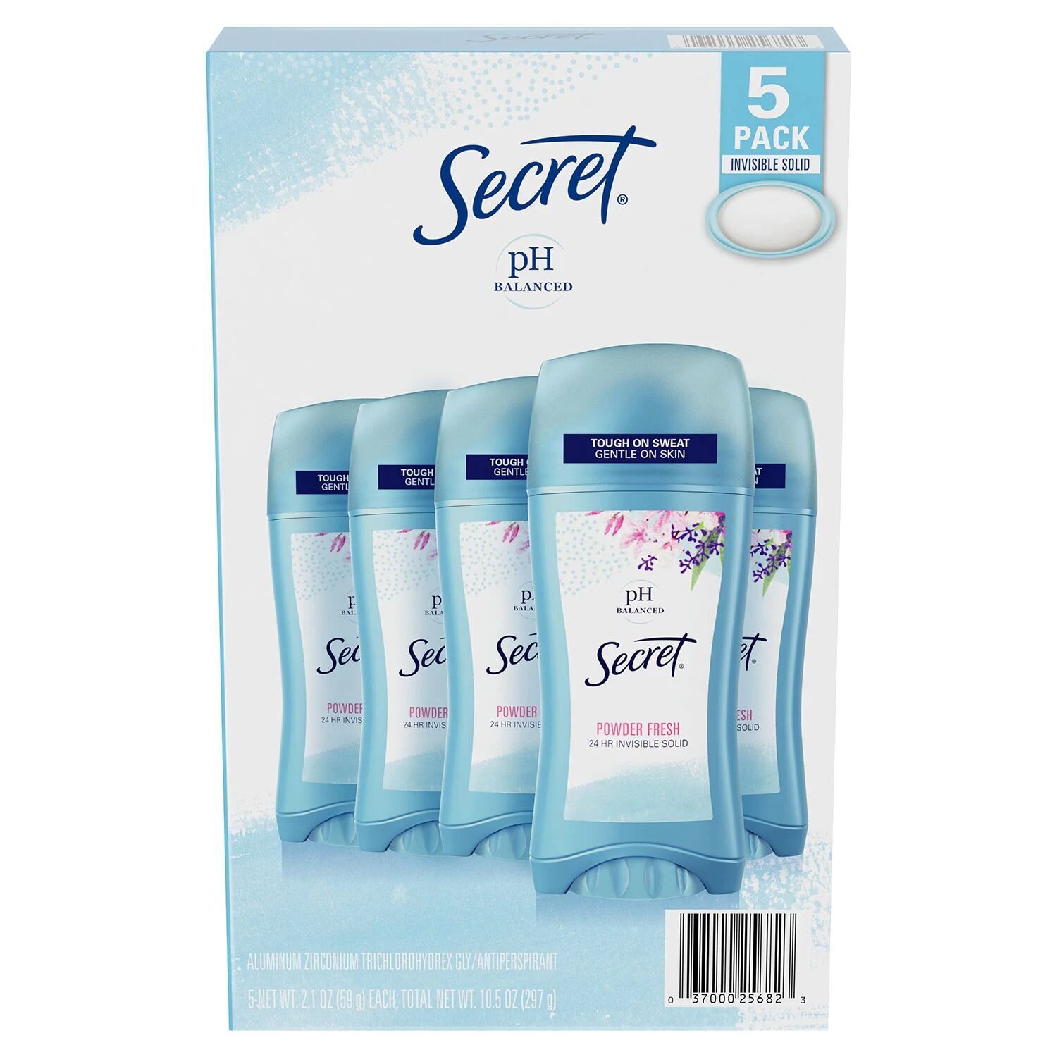 Secret Invisible Solid Deodorant, Powder Fresh