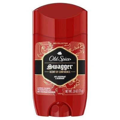 Old Spice Red Collection Swagger Scent Invisible Solid Antiperspirant and Deodorant for Men 85g