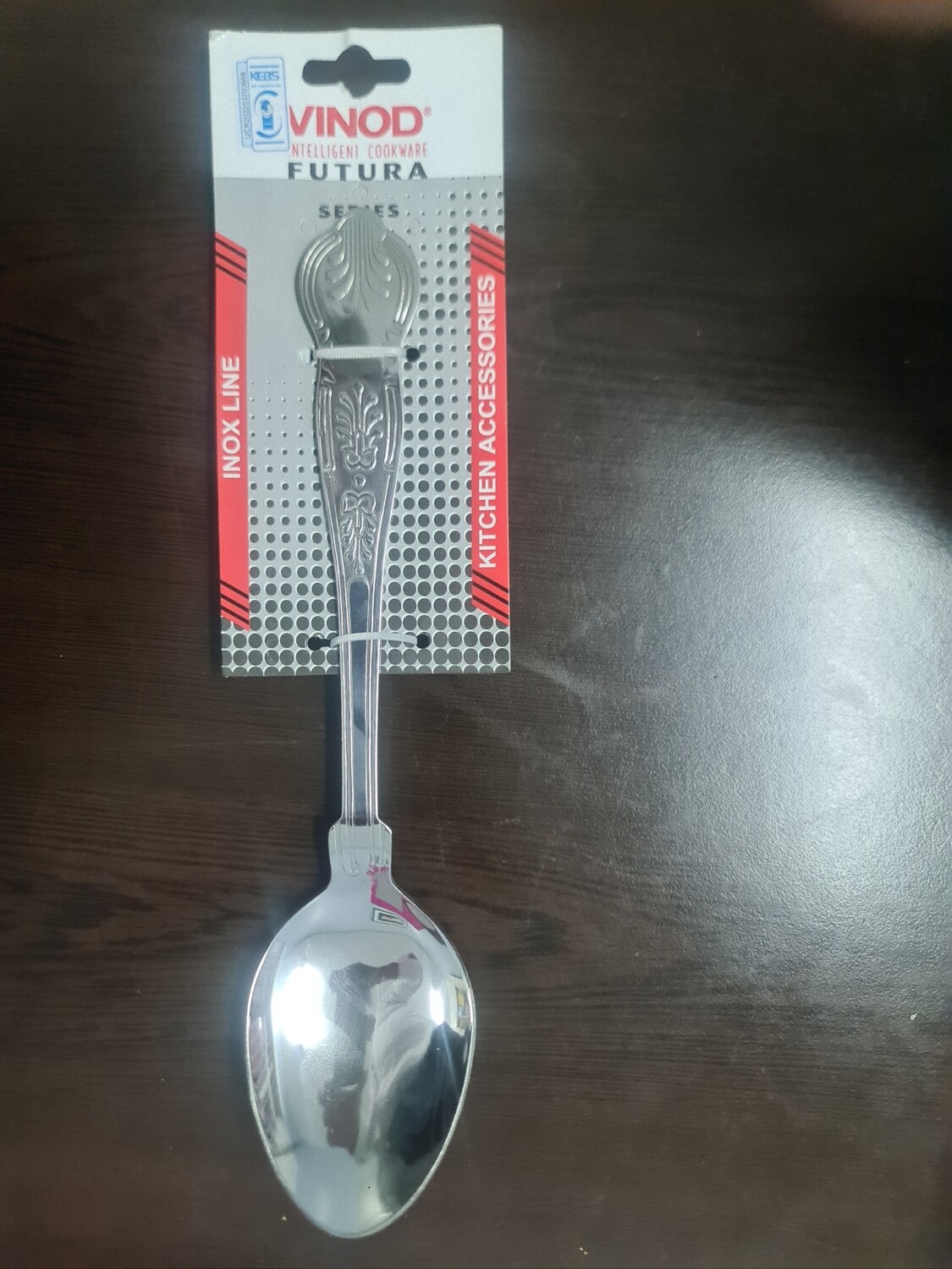 Vinod stainless steel design table server spoon 10