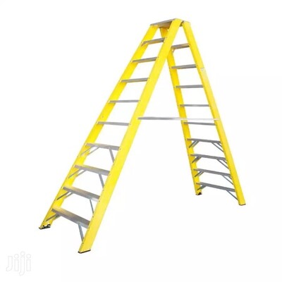 Sunpower FiberGlass Ladders with aluminium steps 1.5m RLFP-M-05