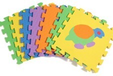 Baby Eva Floor Play Mats 10Pcs Pkt - Animals 31x31x1Cm MAT-ANIMAL