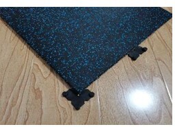 Gym Floor Mat Set Of 4Pcs Each Is 50Cm X50Cm X2Cm. With 12 Joining Pieces To Be Fixed At Various Points Underneath The Mat To Keep Intact. RM-50X50X2CM