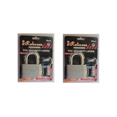 Generic Robinson 60mm Padlock - Durable Security Solution for Varied Needs