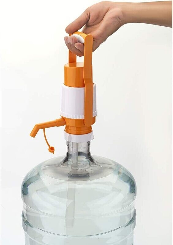 Shreeji Plastic Aqua Drinking Manual Hand Press Water Dispenser Pump