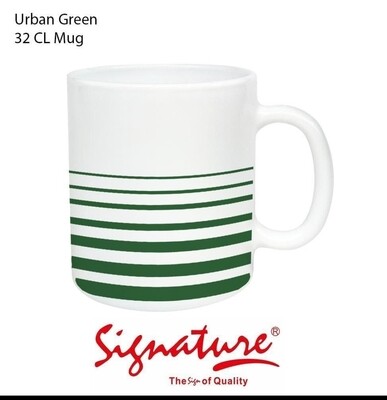 Signature 32cl mug urban green 6pcs
