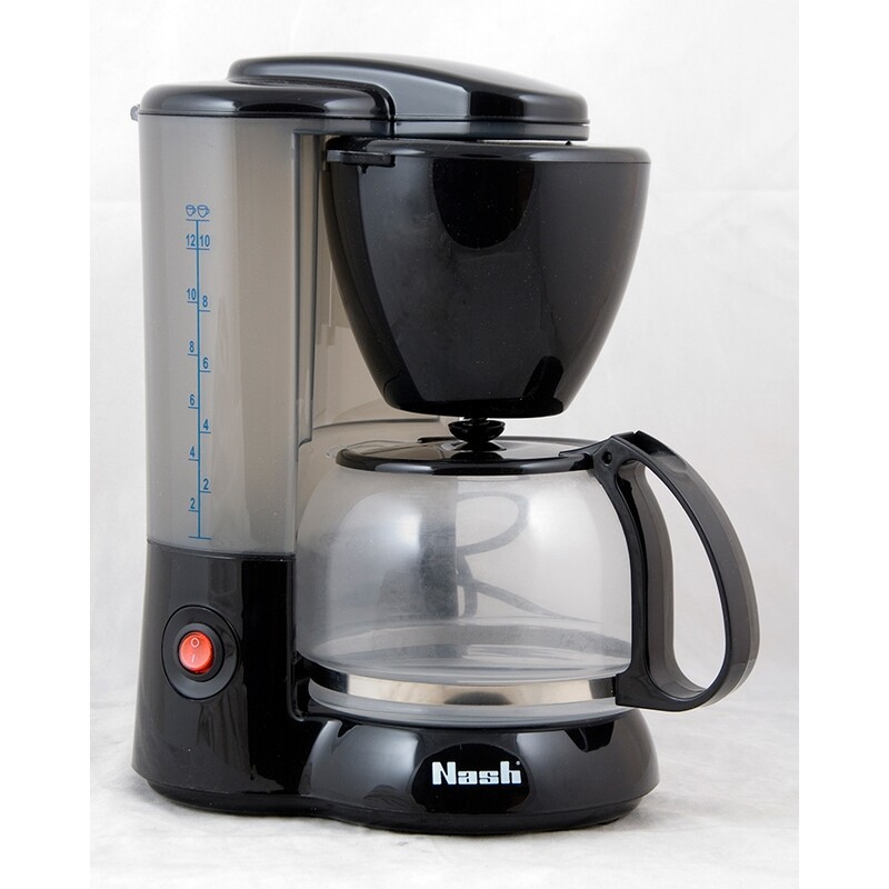 Nash 1.2L Anti-Drip Coffee Maker 12 cups