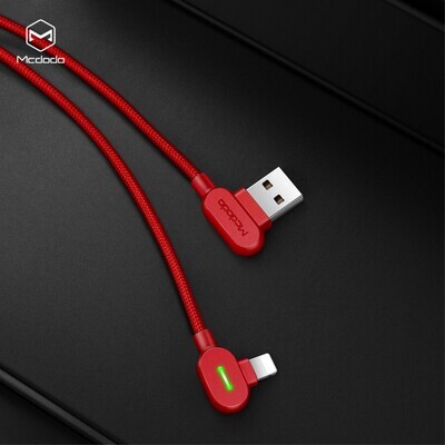 MCDODO Bottom Series 8 Pin Charging Game Cable Blue CA-4677: Elevate Your Gaming Experience