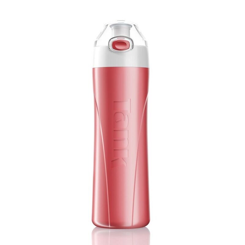 Tank Me Bottle 0.65 Litre - Pink cooler bottle