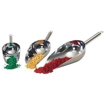 Stainless steel Dry food cereal scoop. Icecream scoop. Large size 30cm (12inch)