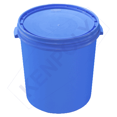 Kenpoly Drum 60 H478 x Dia480 mm Capacity 53 Ltrs - Dust Bin, Trash Bin, Garbage Bin