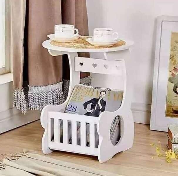 Elegant Coffee Table 47x29x36cm| Center Table |Bedside table with Magazine Storage Water Proof Garden Table Bedside table Elegant Coffee Table 47x29x36cm| Center Table |Bedside table with Magazine Storage Water Proof Garden Table Bedside table