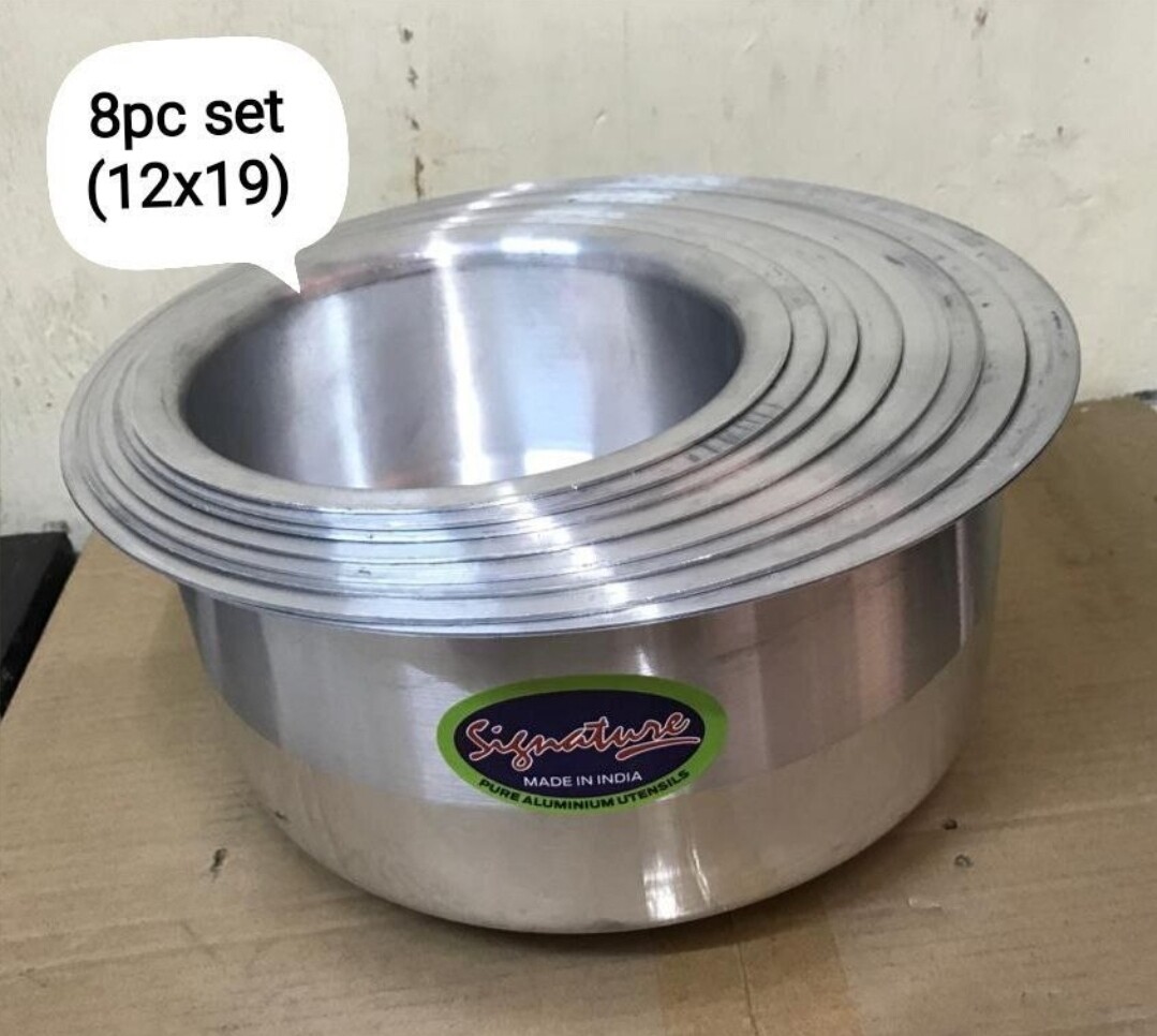 Signature cookware size 12/19 (8pcs) Aluminum Sufurias