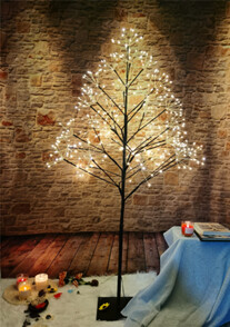 LED light tree ,372L,with transformer,3.5meters plug wire indoor &outdoor use #SYDA-0421188