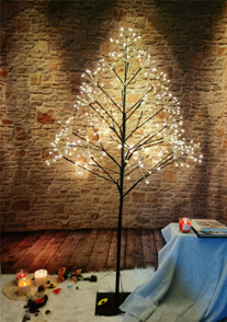 LED light tree ,372L,with transformer,3.5meters plug wire indoor &amp;outdoor use #SYDA-0421188