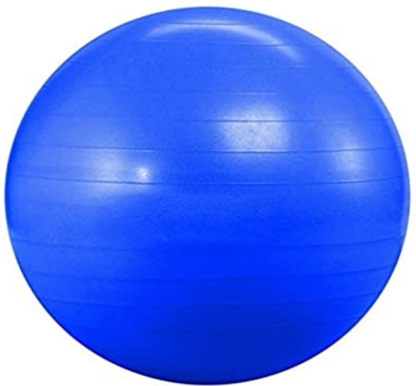 GYM BALL ANTI-BURST 65CM. GREY/BLACK/BLUE/LIGHT GREEN/ORANGE