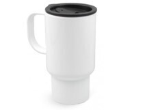 Polymer travel mug 14OZ sublimation white MUG-14OZ-PR