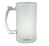 Glass beer mug 16OZ transparent sublimation MUG-16OZ