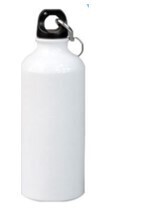 Sublimation Aluminum Sports white bottle 500ml