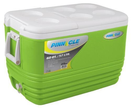 Pinnacle Cooler Box 57L Ice box LIGHT GREEN