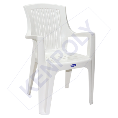 Kenpoly Chair 2016 High Back - Ergonomic Comfort and Style White