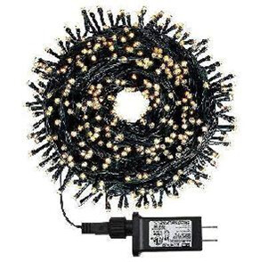 Christmas Led Lights,13Meters Total(Included 3Meters Lead Wire), 100L,Black Pvc Cable,31V  6W，With End Plug,Can Be Ce/Gs/Ul Certificate