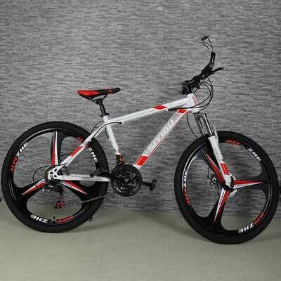 Hiland MTB Bicycle with Shimano Gear System - 21 Gears, Disk Brakes, 26 Inches