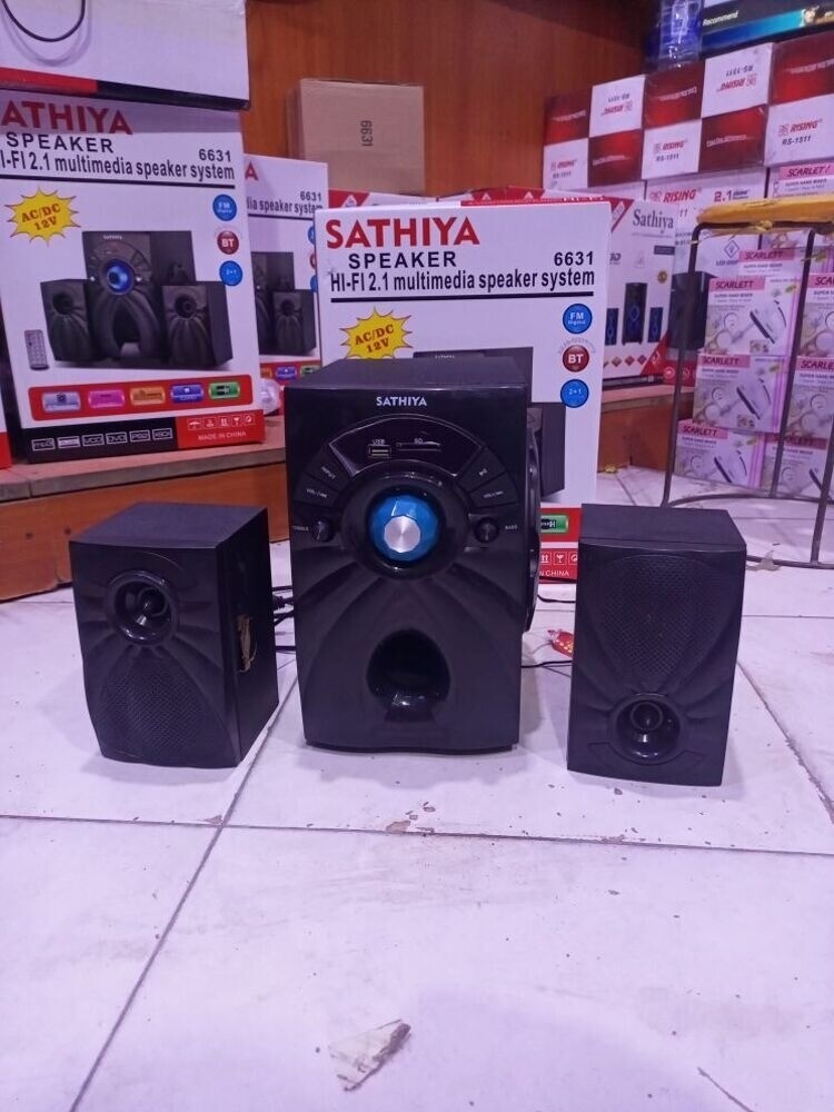 Sathiya Bluetooth 2.1 Multimedia Powerful Speaker System