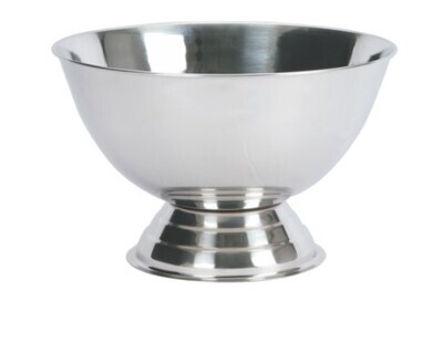 King Metal stainless steel punch bowl TALL 34 X 76CM