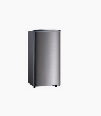 Ohms Single Door Refrigerator Inox ORF-D189S - 160 Litres, DEFROST, Lock & Key, Stylish Interior Light