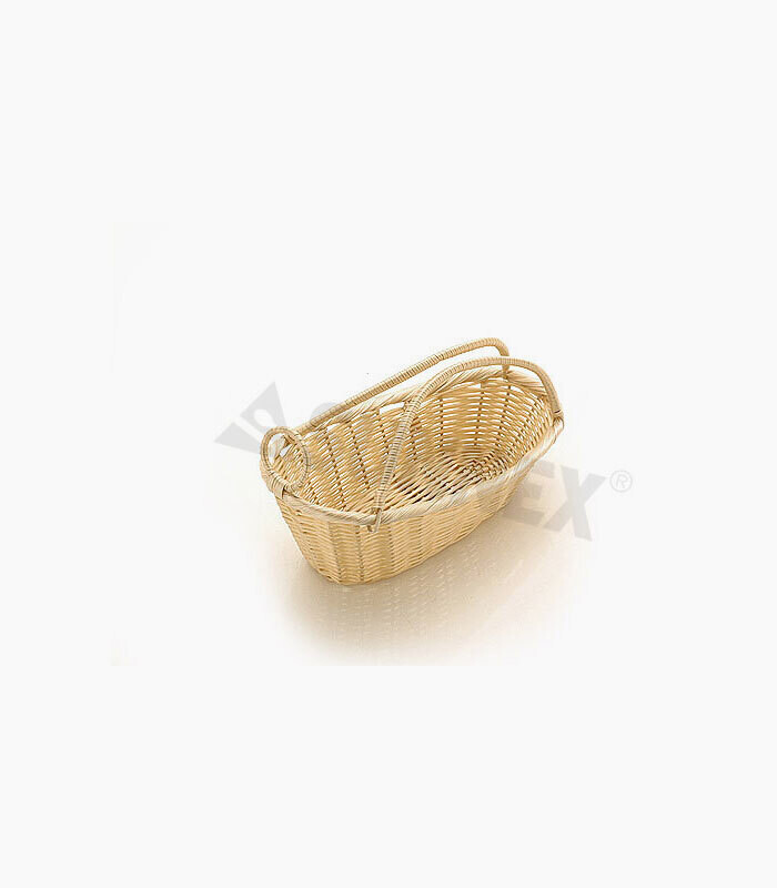 Sunnex Plastic Rattan Wine Bottle Cradle C03019