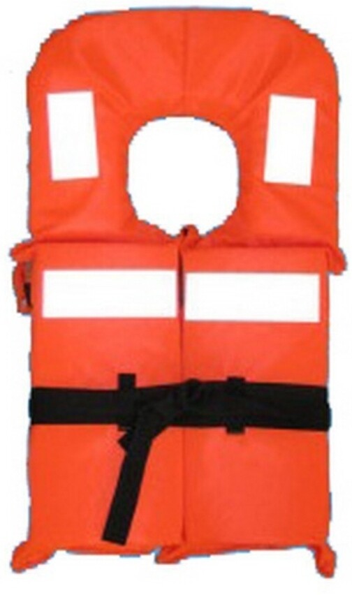 LIFE JACKET 200D OXFORD CLOTH ADULT SIZE ORANGE