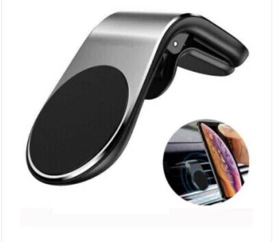 Air Vent Clip Metal Magnet Phone Stand. GPS Mount Holder SH-MBFAO
