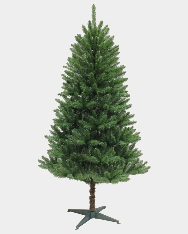 Christmas Tree 120cm, 4FT with 200 Tips, Green, 6cm*0.07mm, Green Plastic Stand - Model CHT-215