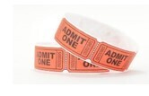 Wrist Band Admit One EB.19.AO