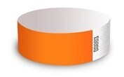 Wrist Band Neon Orange 10pcs EB.19.NO