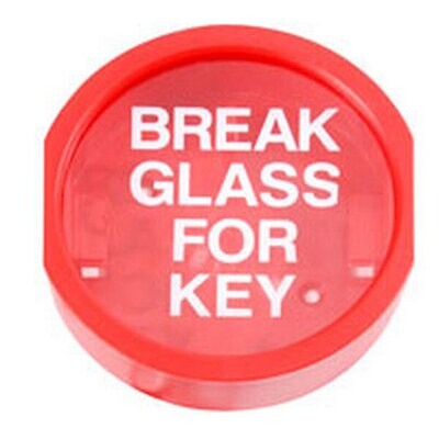 Spare glass for keyguard 4Iinch dia PT07-01G