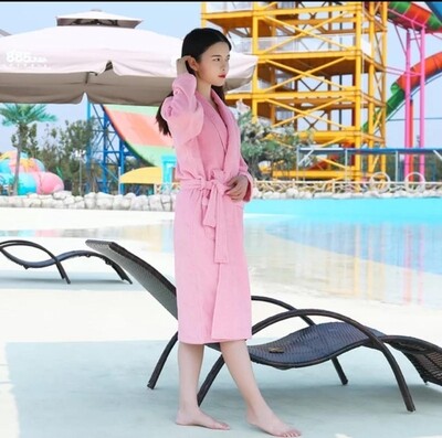 Adult Bathrobe unisex PINK
