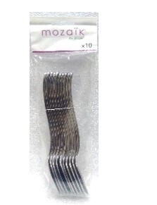 Mozaik 10 Disposable Table Spoons - Electro-Plated