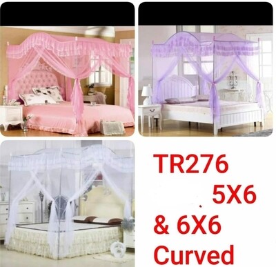 Curved stand mosquito net 5x6