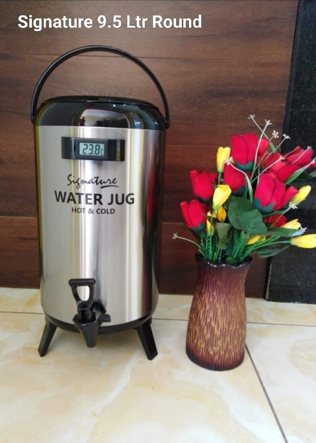 Signature 9.5L tea urn with stand round