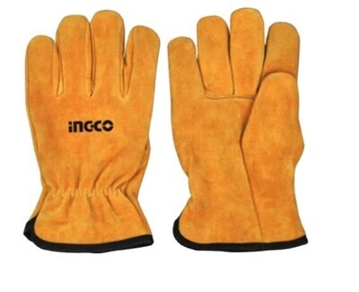 Ingco Welding Leather Gloves HGVC02 pair